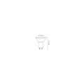 MR16 Led lamp diameter 5 cm LED Dim to warm GU10 1x5W 2200K/3000K wit