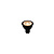 Black MR16 LED lamp diameter 5 cm LED dimmable GU10 1x5W 2200K/2700K 3 StepDim