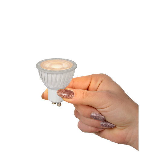 Lámpara LED MR16 diámetro 5 cm LED regulable GU10 1x5W 2200K/2700K 3 StepDim blanco