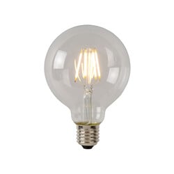 G95 Filamentlampe Durchmesser 9,5 cm LED dimmbar E27 1x5W 2700K transparent