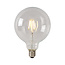 Lámpara de incandescencia G125 diámetro 12,5 cm LED regulable E27 1x5W 2700K transparente