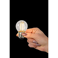G45 filament lamp diameter 4,5 cm LED dimbaar E27 1x4W 2700K transparant