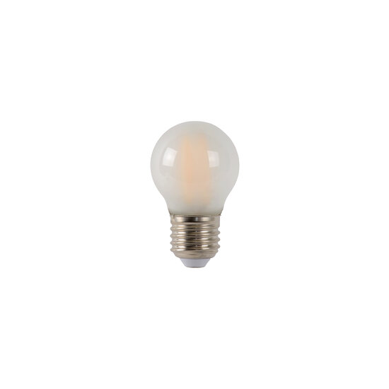 Lampe à filament G45 diamètre 4,5 cm LED dimmable E27 1x4W 2700K mate