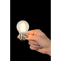 G45 filament lamp diameter 4,5 cm LED dimbaar E27 1x4W 2700K mat
