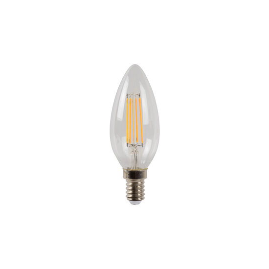 C35 filament lamp diameter 3.5 cm LED dimmable E14 1x4W 2700K transparent