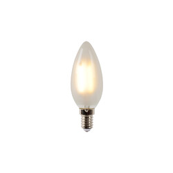 C35 filament lamp diameter 3,5 cm LED dimbaar E14 1x4W 2700K mat