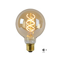 Lampe à filament G95 TWILIGHT SENSOR éclairage extérieur diamètre 9,5 cm LED E27 1x4W 2200K ambre
