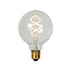 G95 filament lamp diameter 9,5 cm LED dimbaar E27 1x4,9W 2700K transparant