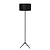 Dotan floor lamp diameter 38 cm 1xE27 black