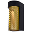 Rinka wall lamp outdoor lighting LED 1x10W 2700K IP65 matt gold brass