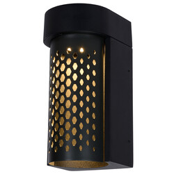 Rinka black wall lamp outdoor lighting LED 1x10W 2700K IP65