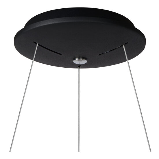 Walto Lámpara colgante LED diámetro 60 cm LED regulable 1x39W 3000K negro