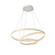 Lampe à suspension Tirreno blanche diamètre 80 cm LED dimmable 3000K
