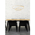 Tirreno white hanging lamp diameter 80 cm LED dimmable 3000K