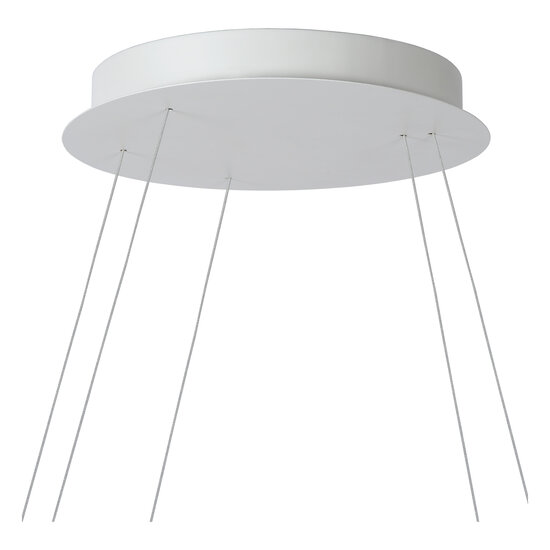 Lampe à suspension Tirreno blanche diamètre 80 cm LED dimmable 3000K
