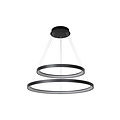 Volan speciale hanglamp diameter 78 cm LED dimbaar 1x92W 2700K zwart