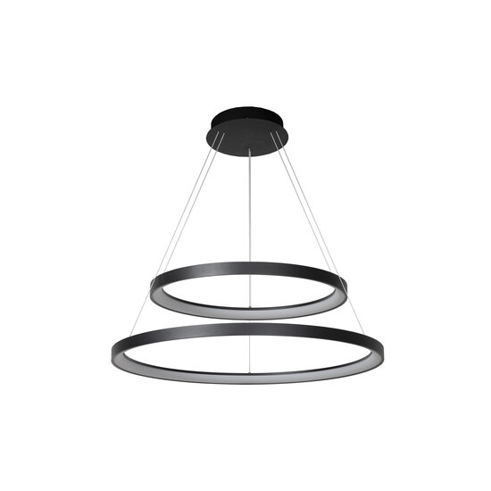 Volan special hanging lamp diameter 78 cm LED dimmable 1x92W 2700K black