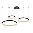 Volan black hanging lamp diameter 78 cm LED dimmable 1x120W 2700K black