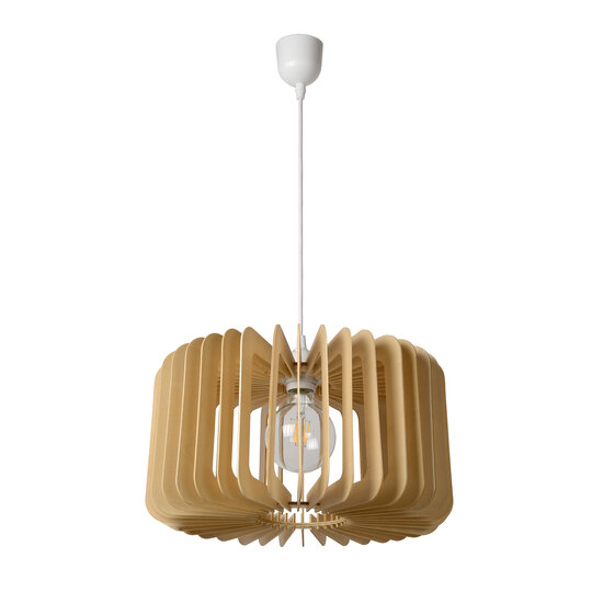 Lámpara colgante Woodo natural diámetro 39 cm 1xE27