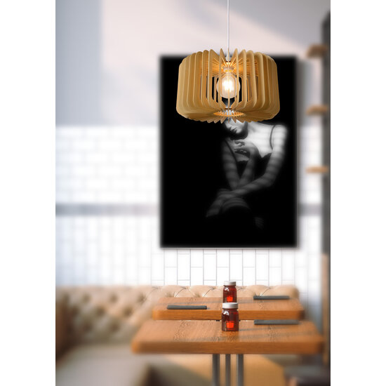 Woodo naturel hanglamp diameter 39 cm 1xE27