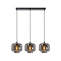 Moreno beautiful hanging lamp 3xE27 smoked