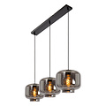 Moreno beautiful hanging lamp 3xE27 smoked