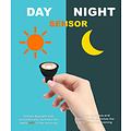 Day-night MR16 LED lamp diameter 5 cm LED GU10 1x5W 2700K black
