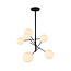 Tadej black hanging lamp diameter 72 cm LED G4 6x1.5W 2700K