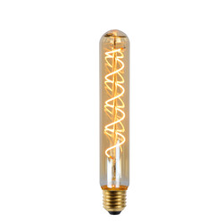 Lampe à filament T32 diamètre 3,2 cm LED dimmable E27 1x4,9W 2200K ambre