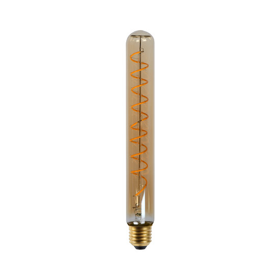 T32-Filament 25 cm, Lampendurchmesser 3,2 cm, LED dimmbar, E27, 1 x 4,9 W, 2200 K, bernsteinfarben