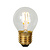 G45 filament lamp diameter 4,5 cm LED dimbaar E27 1x3W 2700K transparant