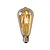 Lampe à filament ST64 diamètre 6,4 cm LED dimmable E27 1x5W 2700K ambre