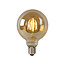 G95-Glühlampe Durchmesser 9,5 cm LED dimmbar E27 1x5W 2700K Bernstein