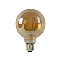 G95-Glühlampe Durchmesser 9,5 cm LED dimmbar E27 1x5W 2700K Bernstein