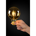 G95-Glühlampe Durchmesser 9,5 cm LED dimmbar E27 1x5W 2700K Bernstein