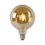 G125 filament lamp diameter 12,5 cm LED dimbaar E27 1x8W 2700K amber