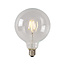 G95 Class A filament lamp diameter 9,5 cm LED E27 1x7W 2700K transparant