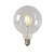 Lampe à filament G125 classe A diamètre 12,5 cm LED E27 1x7W 2700K transparente
