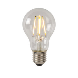 Lampe à filament A60 classe B diamètre 6,4 cm LED dimmable E27 1x7W 2700K transparente