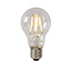 Lámpara de incandescencia A60 Clase B diámetro 6,4 cm LED regulable E27 1x7W 2700K transparente