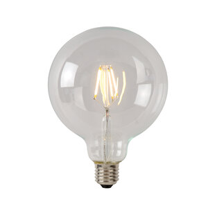 G95 Class B filament lamp diameter 9.5 cm LED dimmable E27 1x7W 2700K transparent