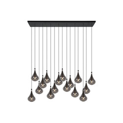 Rayner hanging lamp LED dimmable G4 16x1.5W 3000K black