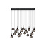 Rayner hanging lamp LED dimmable G4 16x1.5W 3000K black