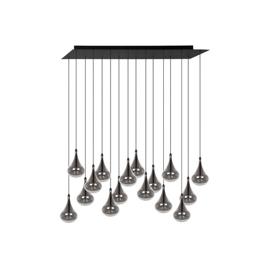 Rayner hanging lamp LED dimmable G4 16x1.5W 3000K black