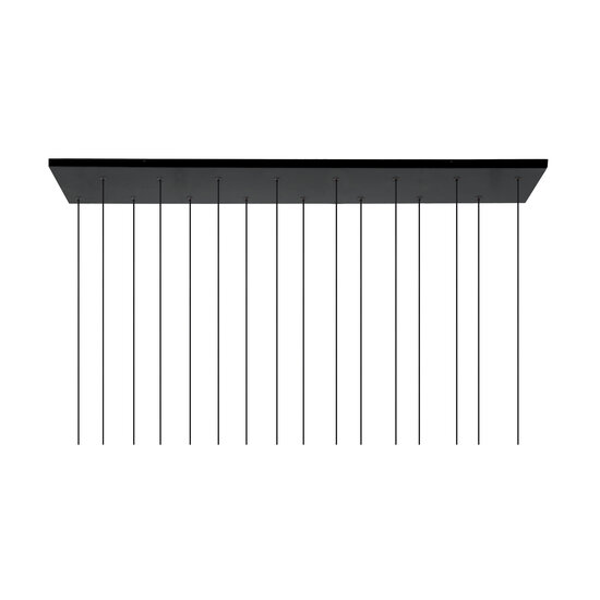 Rayner hanging lamp LED dimmable G4 16x1.5W 3000K black