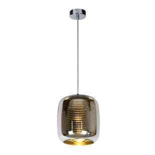 Pendulo hanglamp diameter 20 cm 1xE27 chroom