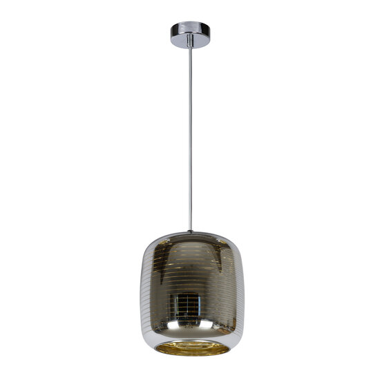 Pendulo hanglamp diameter 20 cm 1xE27 chroom