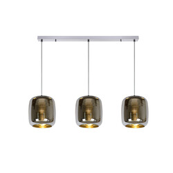 Lampe suspendue Pendulo 3xE27 chromée