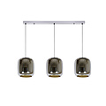 Lampe suspendue Pendulo 3xE27 chromée