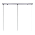 Lampe suspendue Pendulo 3xE27 chromée